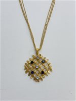 Halskette Argento Raro Dame in Silber Quarzo idrotermale ARGRA8